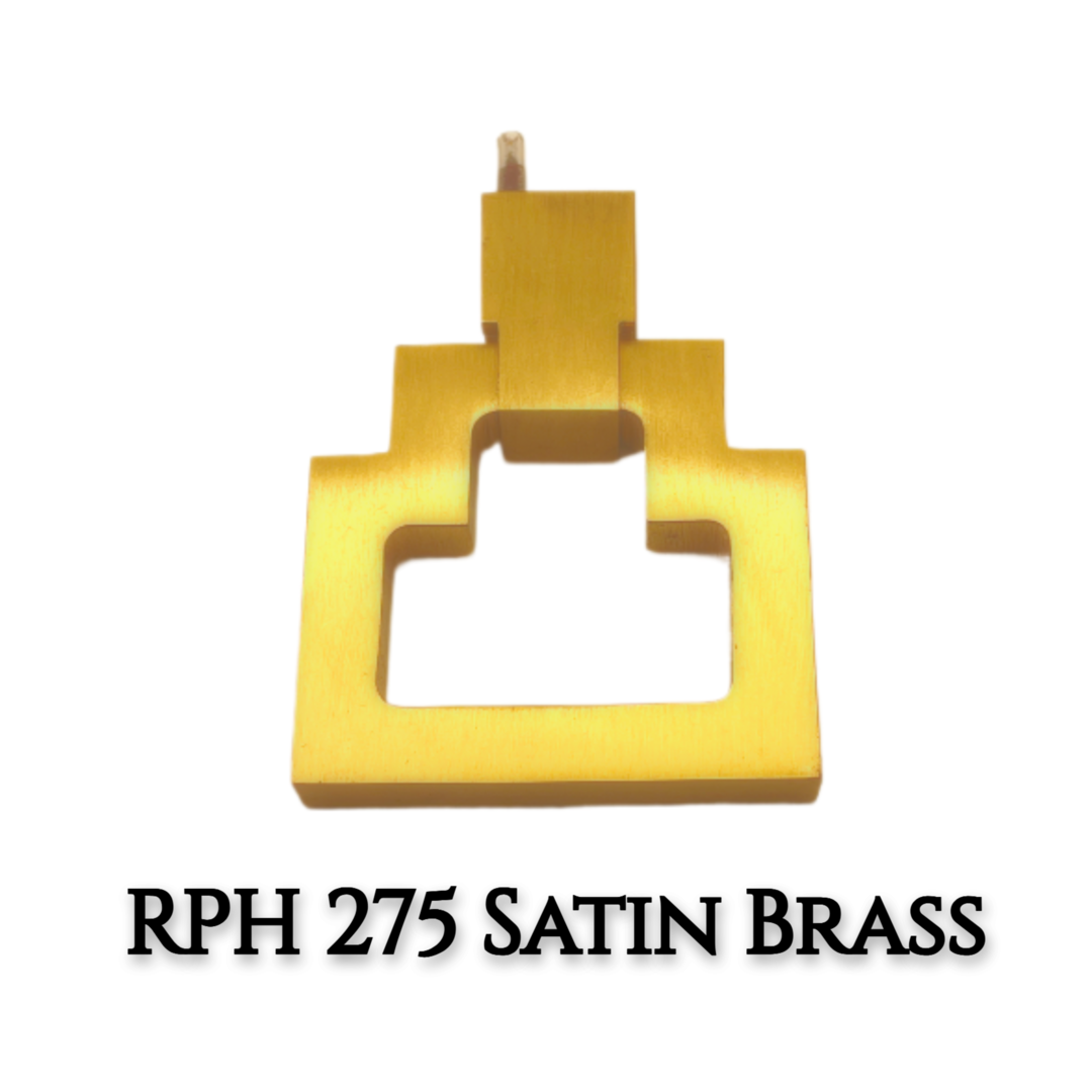 Ultra Luxury home decor hardware Model RPH 275 Tote Cabinet Ring Pulls.  luxury hardware designed  modern home decor interiors . Durable, stylish,  perfect 4 cabinets & drawers. 